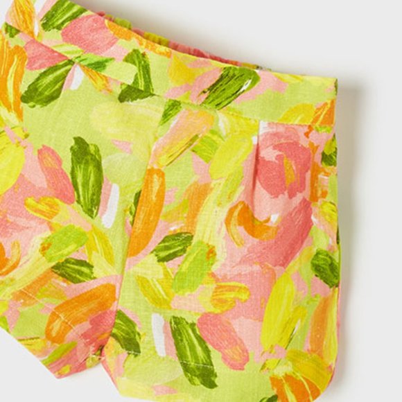 Mayoral Printed Bermuda shorts set baby girl - Picture 2 of 5